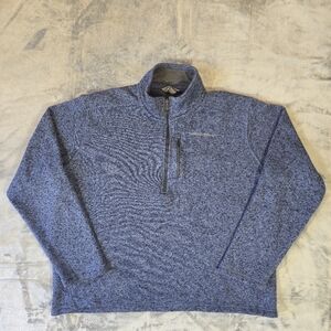 Eddie Bauer 1/2 Zip Pullover Sweater Size Large